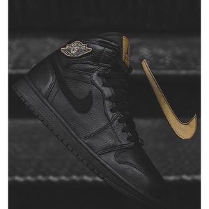 👟 Air Jordan 1 Retro High OG 👟 All Black 💯